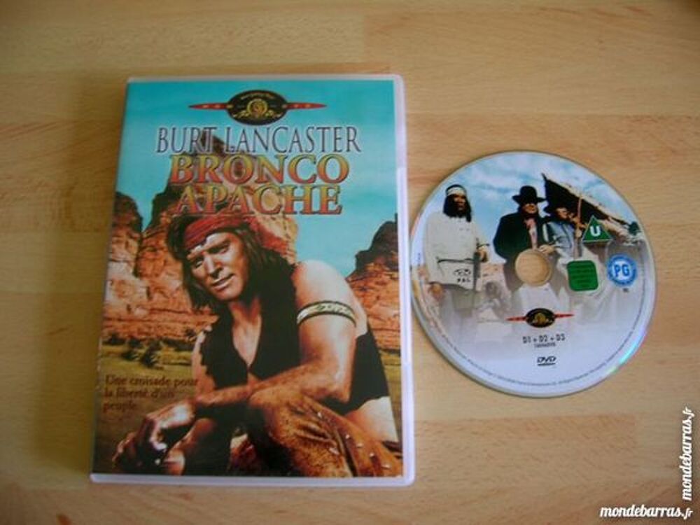DVD BRONCO APACHE - Western - Burt LANCASTER DVD et blu-ray