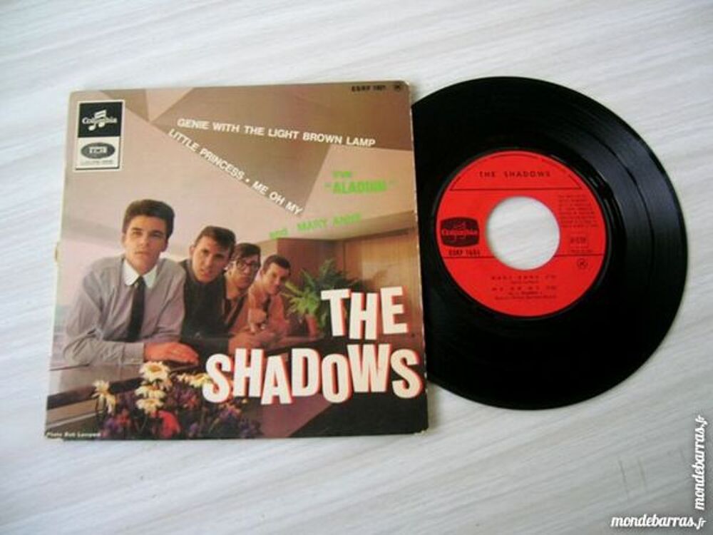 EP THE SHADOWS Genie with the light brown lamp CD et vinyles