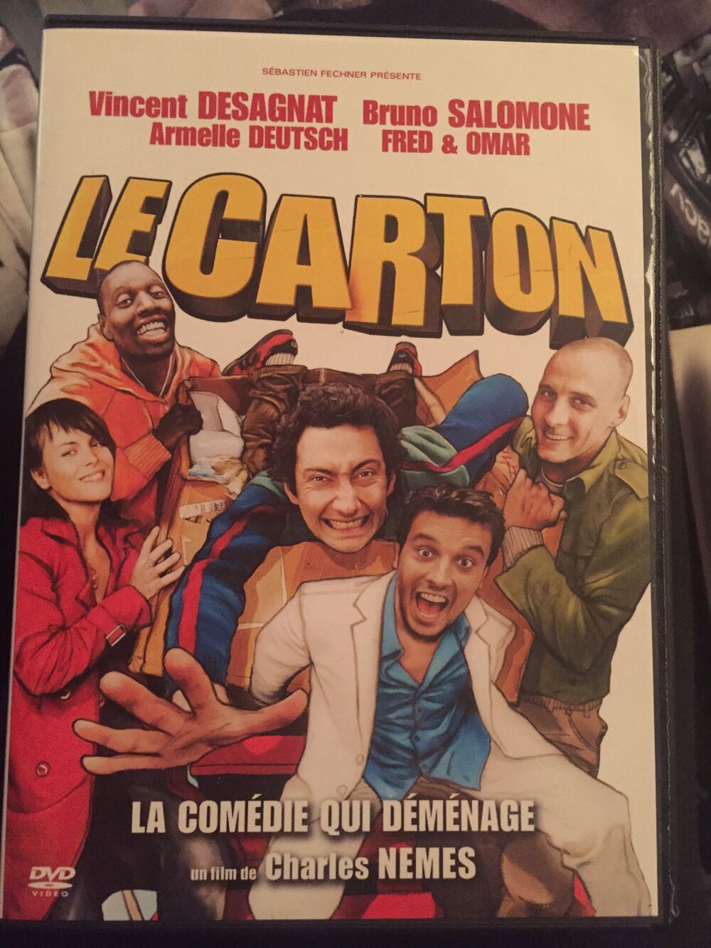 DVD Le carton DVD et blu-ray