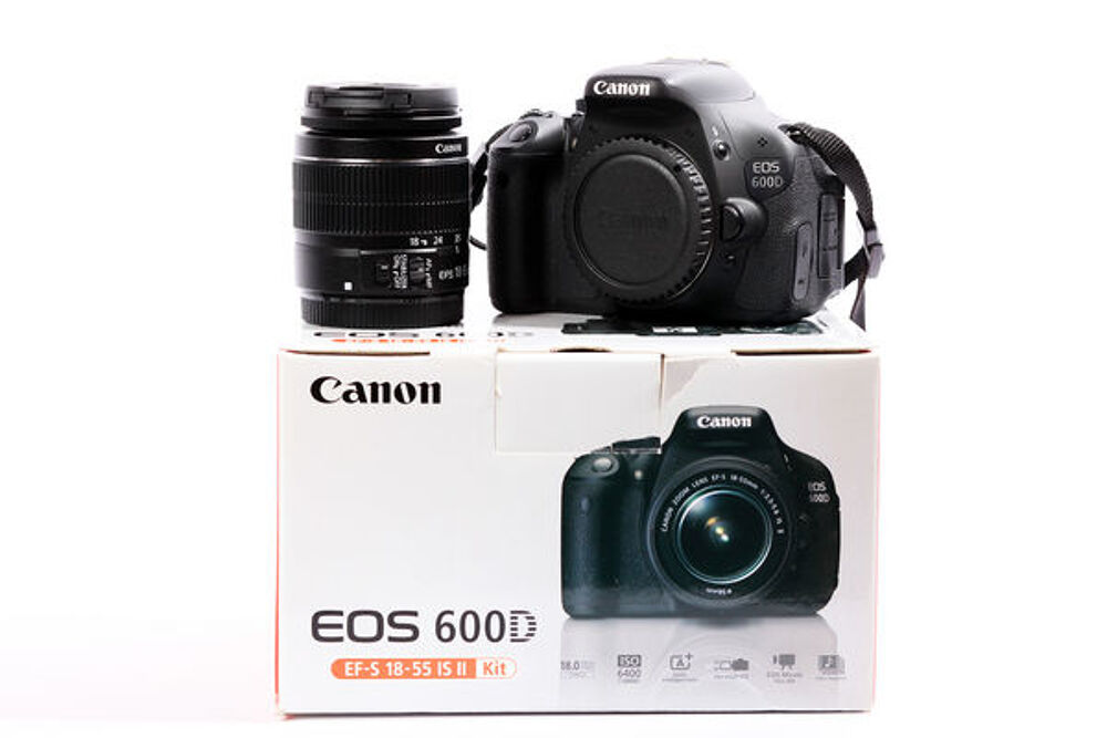 Pack Canon 600D + 18-55 Is II Photos/Video/TV