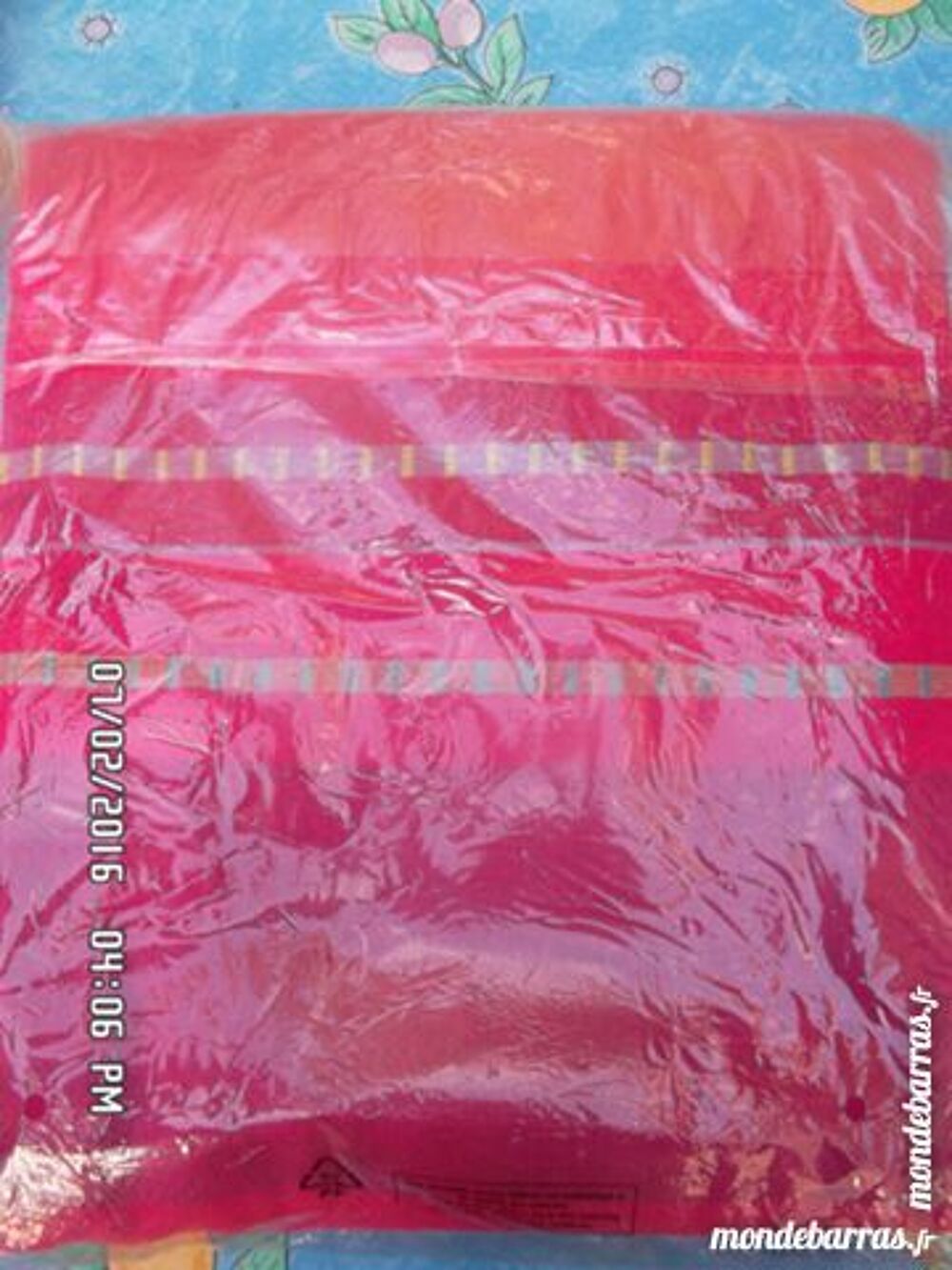 NAPPE CARREE ROSE Cuisine