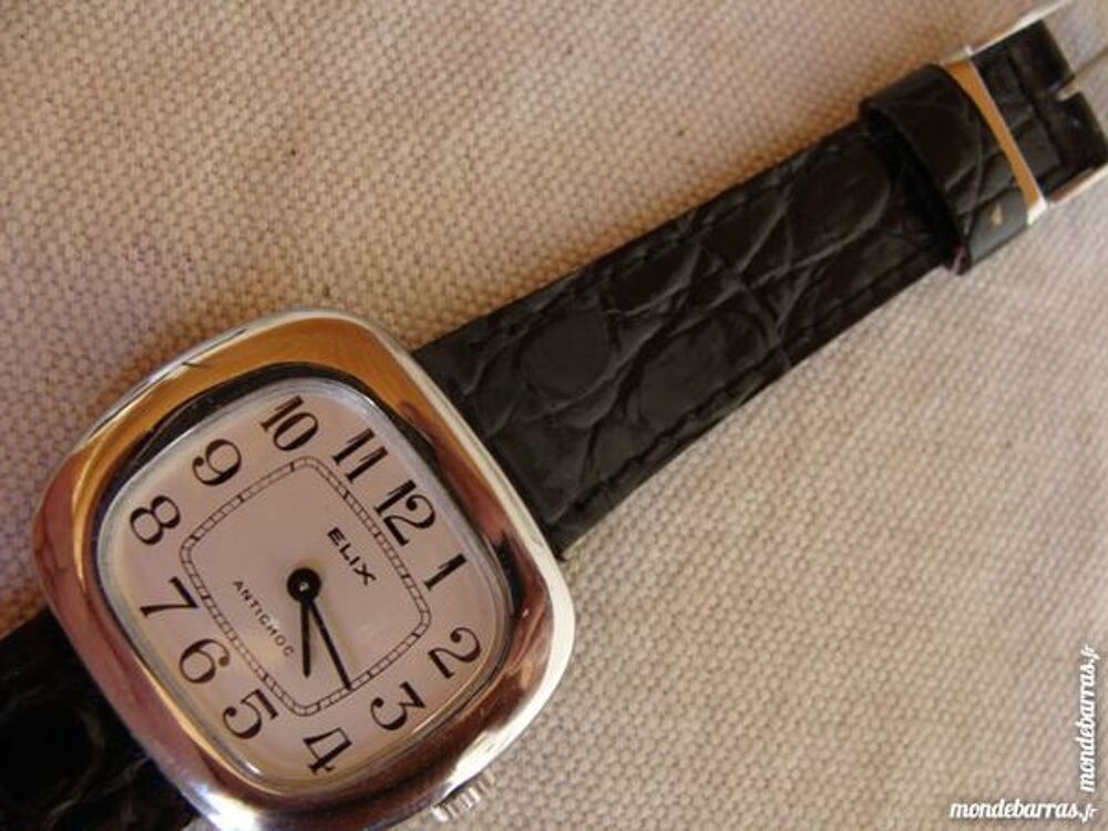 ELIX montre des ann&eacute;es 1970 &eacute;cran TV DIV0530 Bijoux et montres