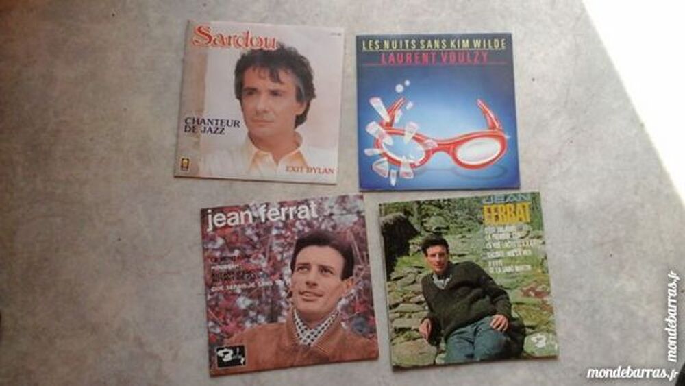 4 disques collector 45 tours CD et vinyles