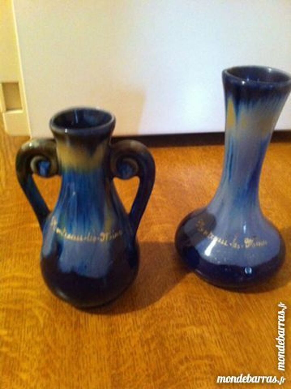 vases bleus Décoration