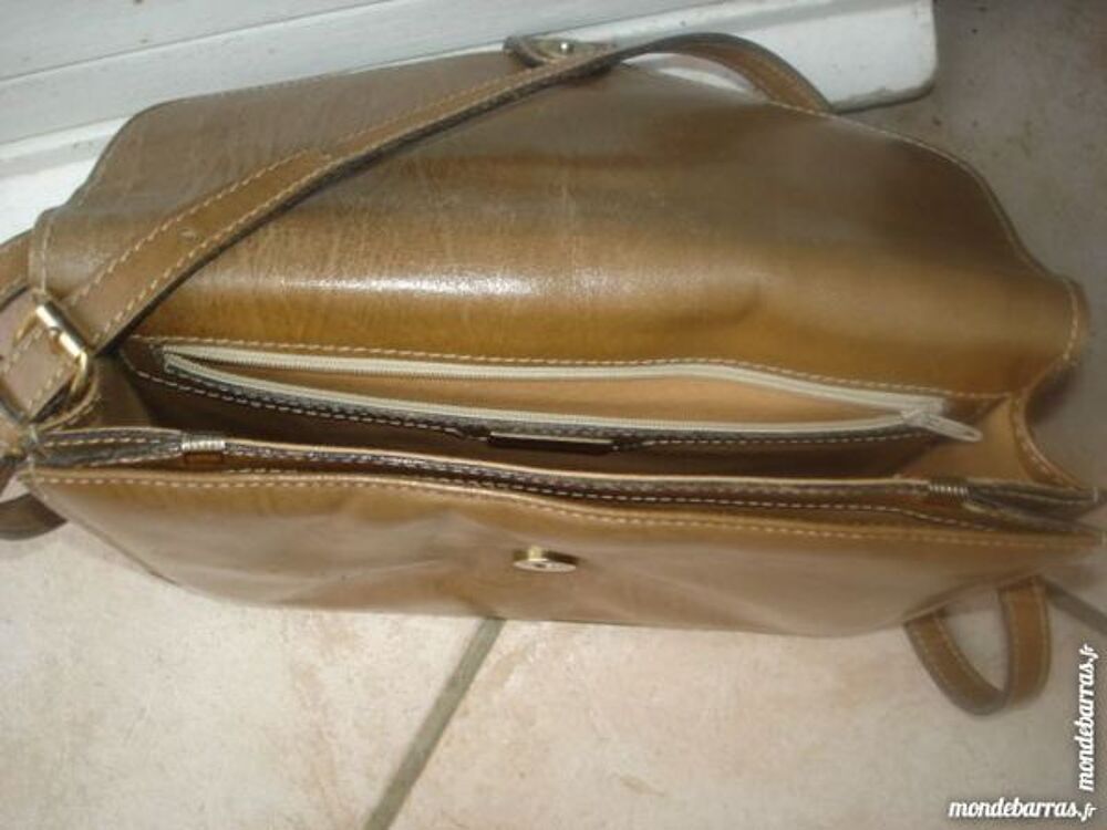SAC LORENZO TOUT CUIR (vintage) Maroquinerie