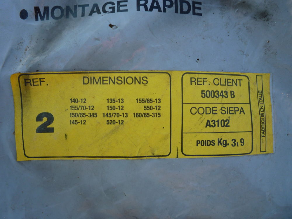 Cha&icirc;ne SIEPA auto Bricolage