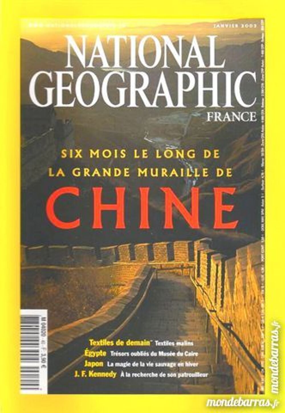 voyager : LA MURAILLE DE CHINE Livres et BD