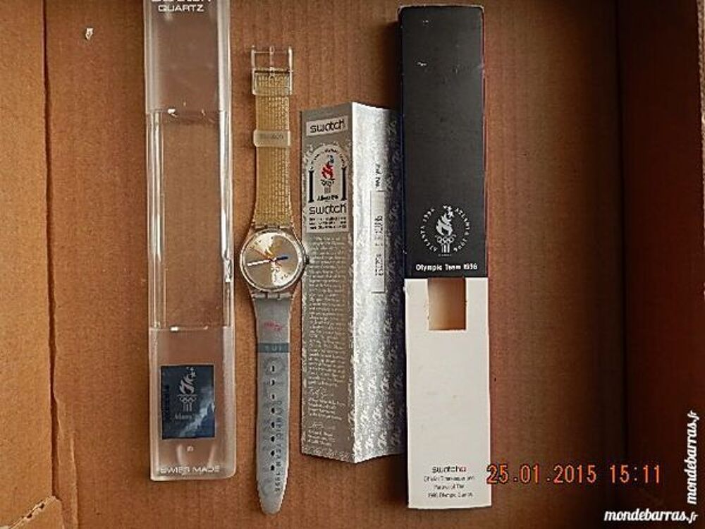 montre homme suisse SWATCH ATLANTA 1996 Bijoux et montres