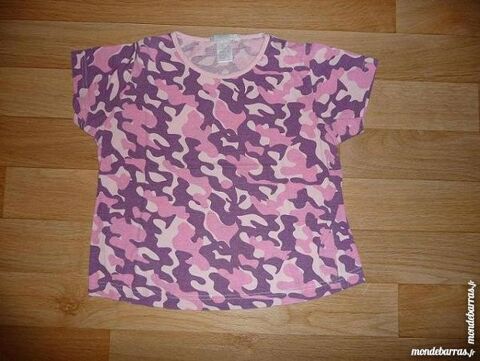 Tee-shirt rose effet camouflage taille 10 ans 5 Montigny-le-Bretonneux (78)