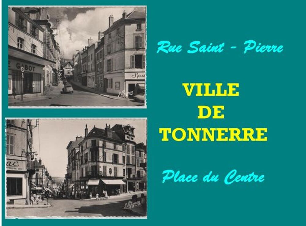 TONNERRE - CARTES POSTALES / prixportcompris 