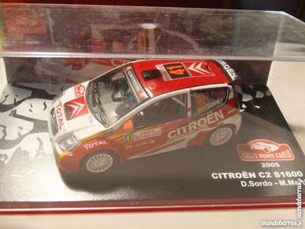 Citro&euml;n C2 Sordo n&deg;41 Monte Carlo 2005 1/43 Neuf Jeux / jouets