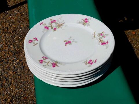 Assiette Porcelaine de Limoges (l'unit�) 4 Monflanquin (47)