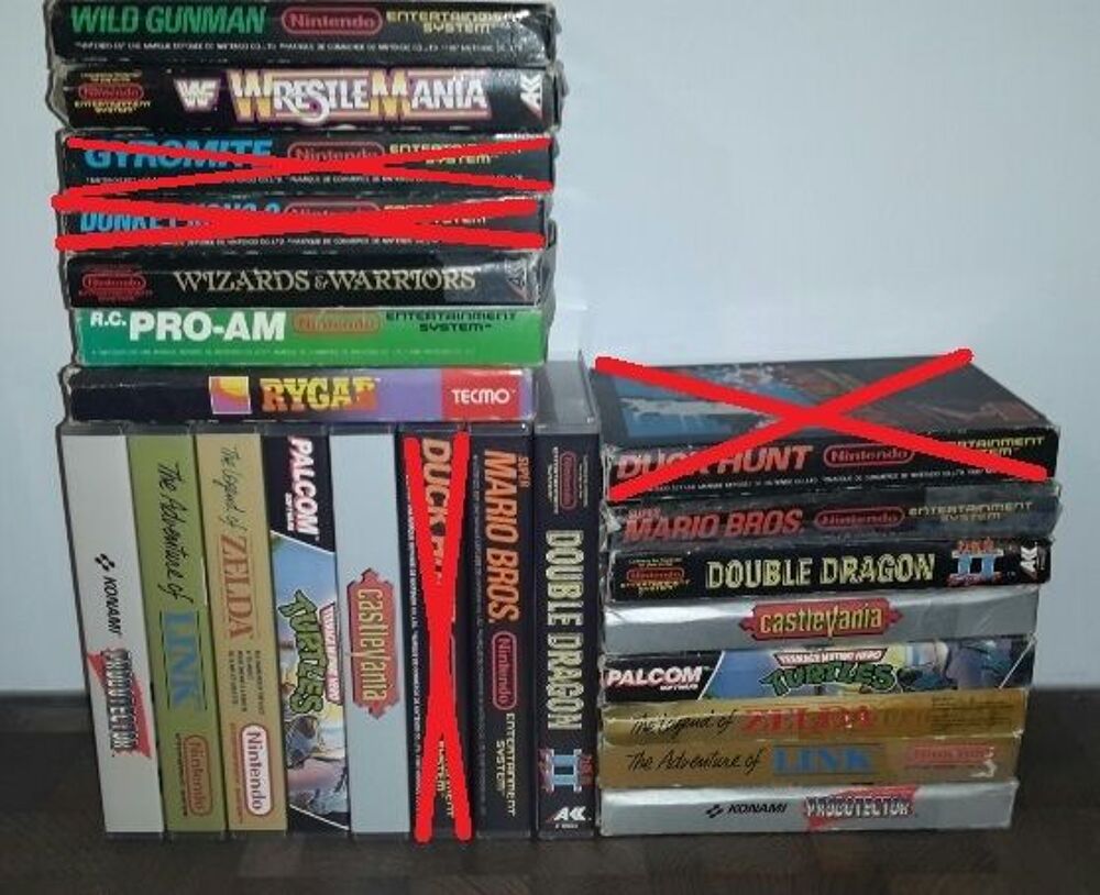 Console NES + jeux NES Consoles et jeux vidos