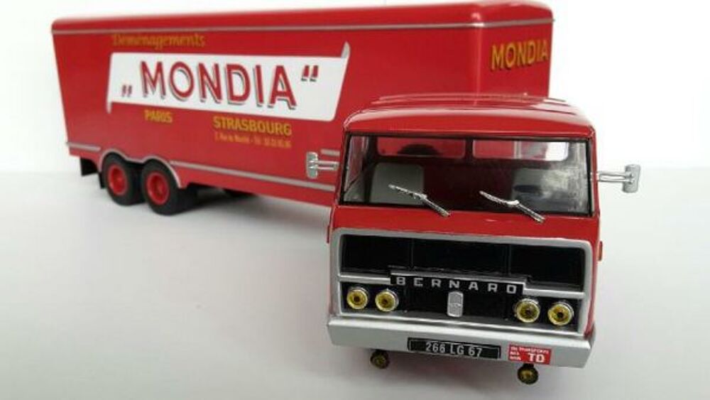 Bernard TDA 160/35 + semi-remorque MONDIA 