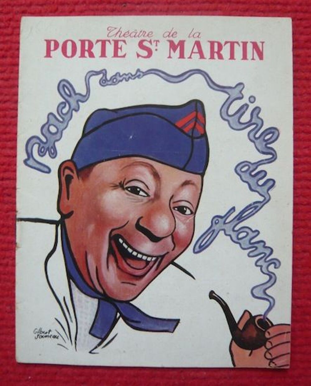 Programme du Th&eacute;&acirc;tre de la Porte Saint-Martin 1947 Livres et BD