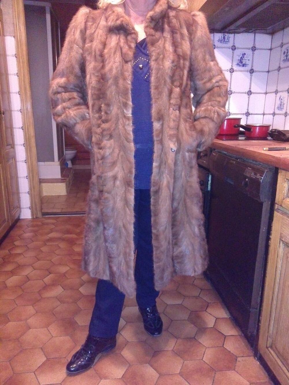 Manteau en vision Jean Pierre Cortier Vêtements