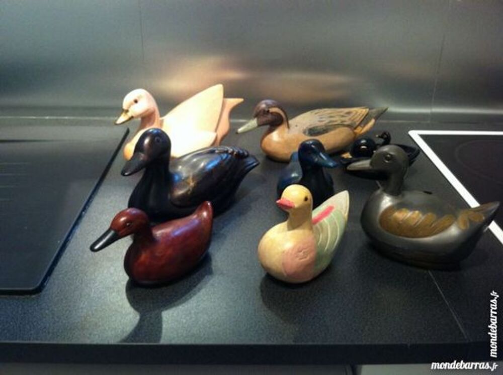COLLECTION DE 8 CANARDS DECORATIFS Décoration