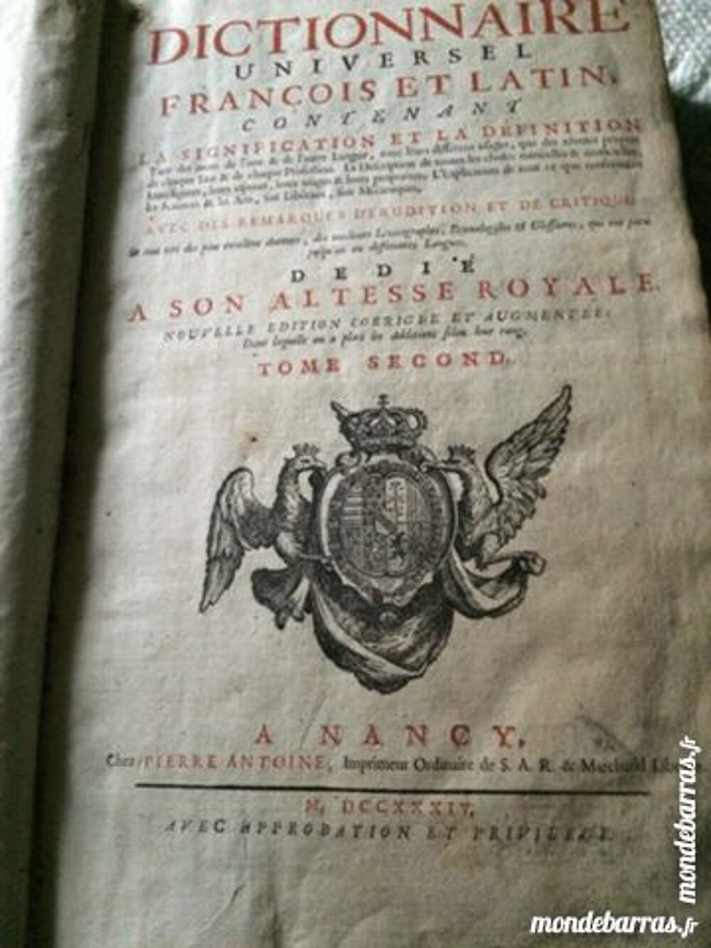 livre ancien de collection Décoration
