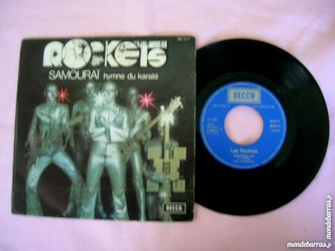 45 TOURS THE ROCKETS Samourai hymne du karat� RARE 38 Nantes (44)
