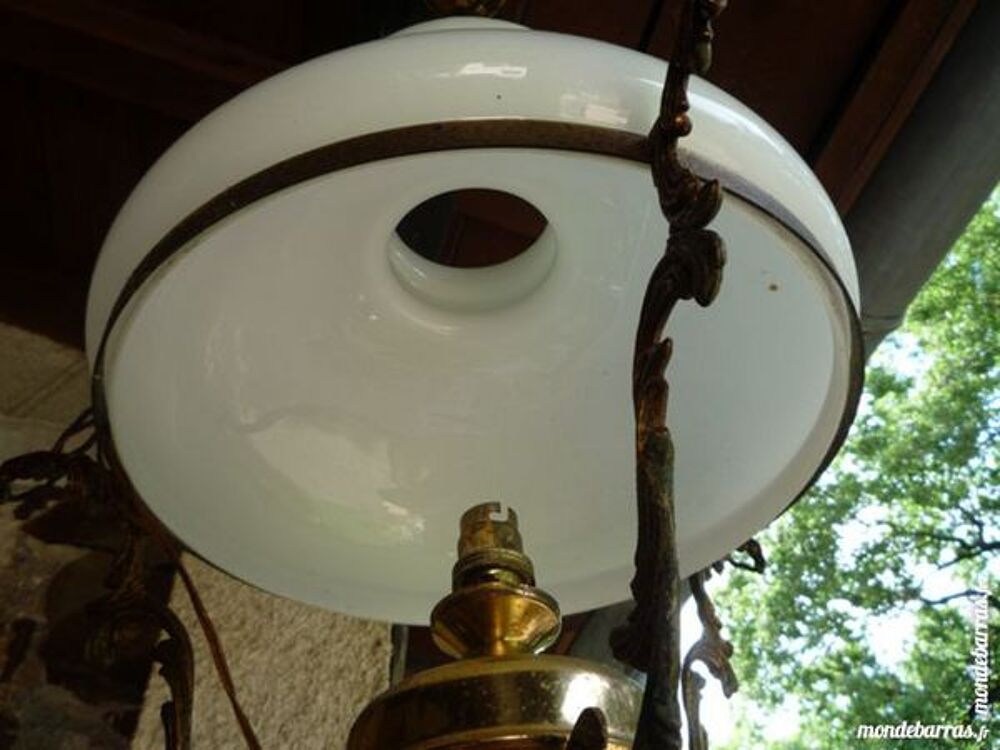 Lustre/luminaire/suspension,d&eacute;co/opaline Meubles