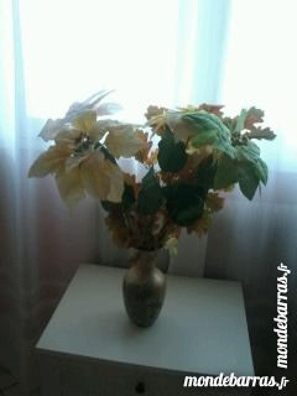 VASE POT de fleurs AVEC MOTIFS + FLEURS Décoration