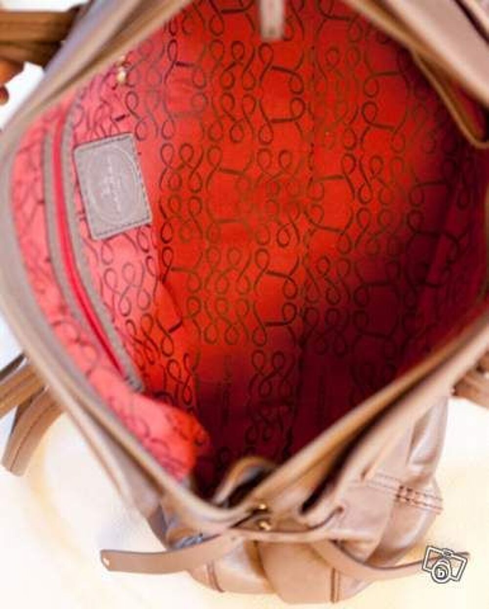 Sac Lancel marron noisette Maroquinerie