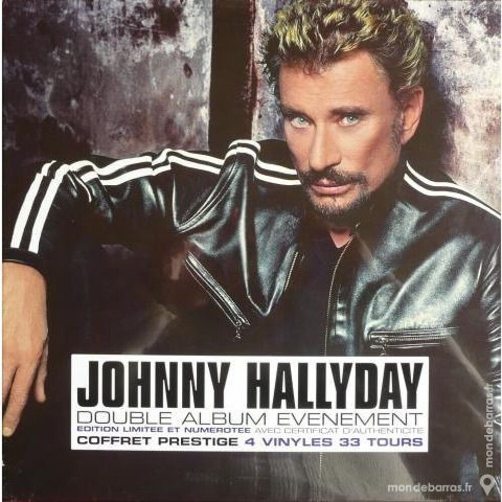 Johnny Hallyday &laquo; A la vie &agrave; la mort &raquo; CD et vinyles