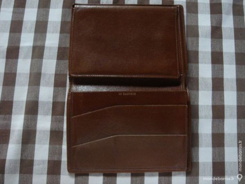 Porte feuille en cuir Le Tanneur Maroquinerie