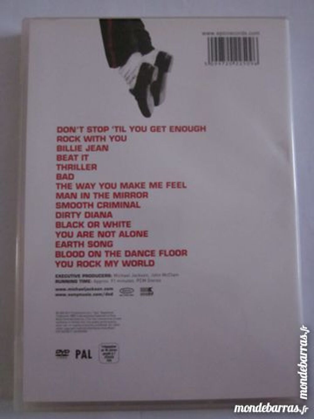 DVD MICHAEL JACKSON - NUMBER ONE DVD et blu-ray