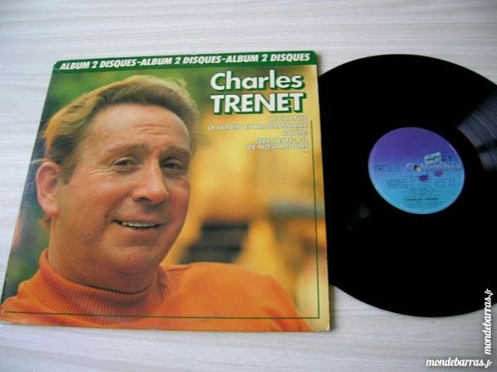 ALBUM 2 DISQUES CHARLES TRENET Je chante CD et vinyles