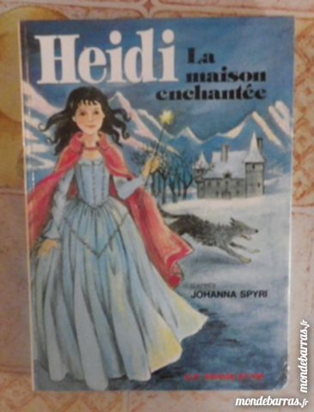 LOT 2 HEIDI GP ROUGE ET OR (NOEL/MAISON ENCHANTEE Livres et BD