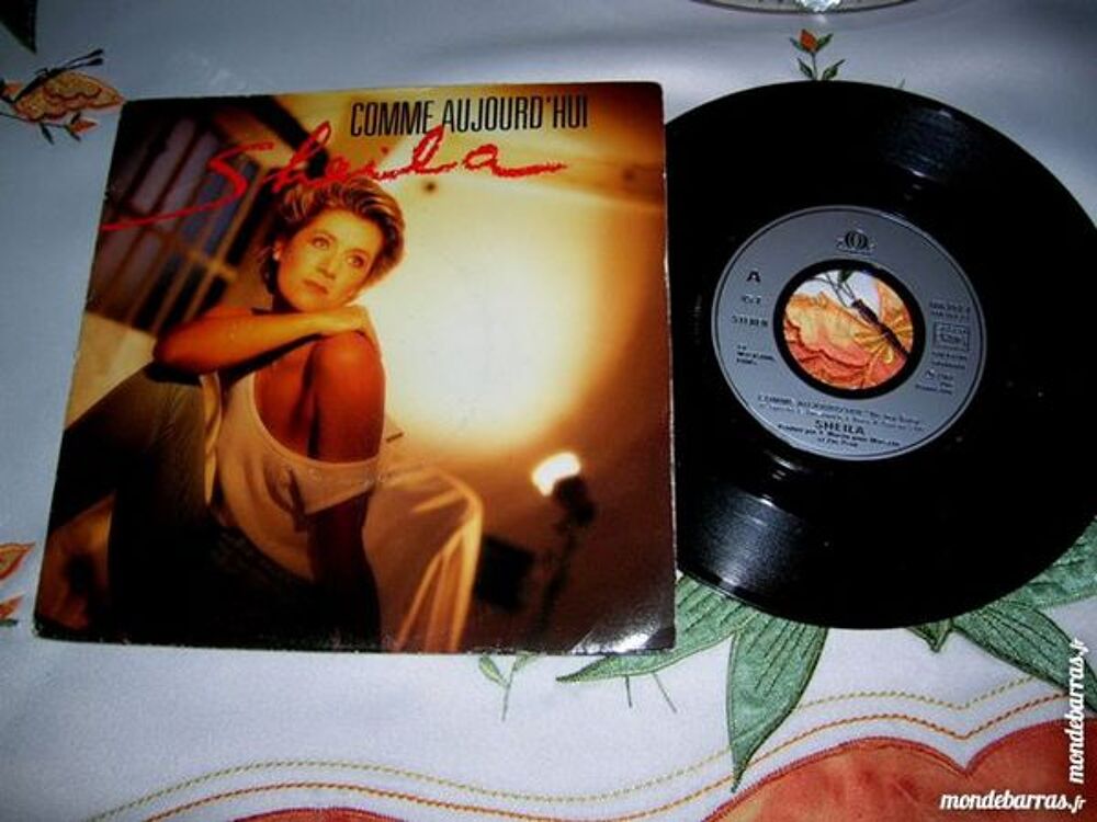 45 TOURS SHEILA Comme aujourd'hui CD et vinyles