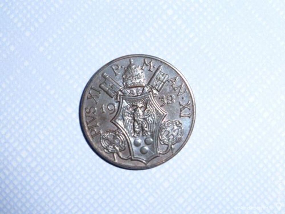 Pi&egrave;ce 10 centesimi vatican 1932 