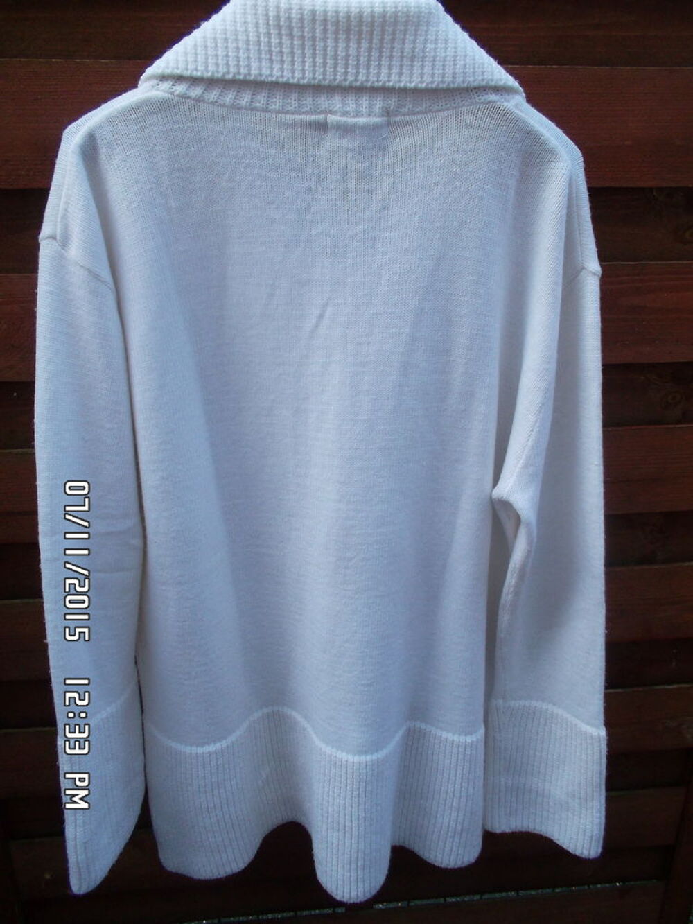 GILET BLANC*JUSTE 3E*KIKI60230 Vêtements