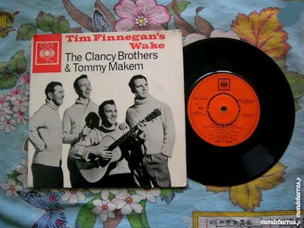 EP THE CLANCY BROTHERS &amp; TOMMY MAKEM Tim Finnegan' CD et vinyles