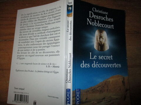 Le secret des découvertes par Christine Desroches Noblecourt 2 Sathonay-Village (69)