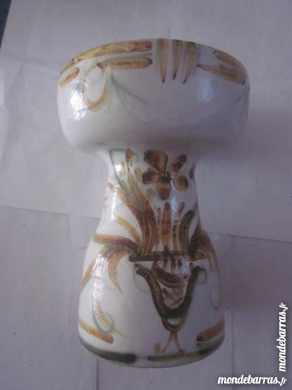 BOUGEOIR EN FAIENCE DE KERALUC 