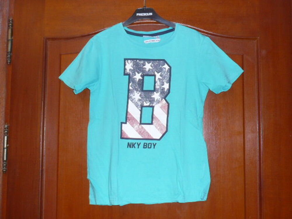 TEE-SHIRT BLEU TURQUOISE Z GENERATION 12 ANS Vêtements enfants