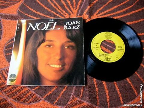 45 TOURS EP  JOAN BAEZ Chante NOEL 9 Nantes (44)