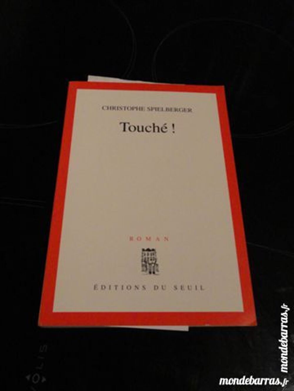 Touch&eacute; - Christophe Spielberger Livres et BD