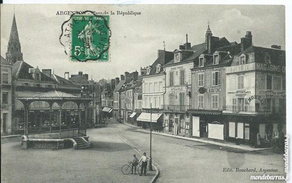 indre argenton 1 lot de 3 CPA 