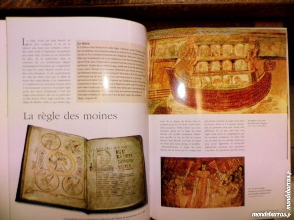 Moine r&eacute;ligieux livre l'ordre b&eacute;n&eacute;dictin r&eacute;ligion Livres et BD