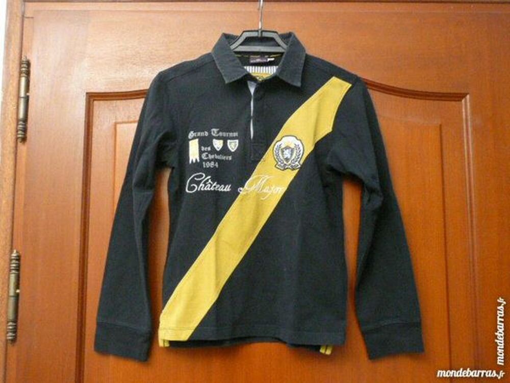 POLO BLEU/OR SERGENT MAJOR 10 ANS Vêtements enfants