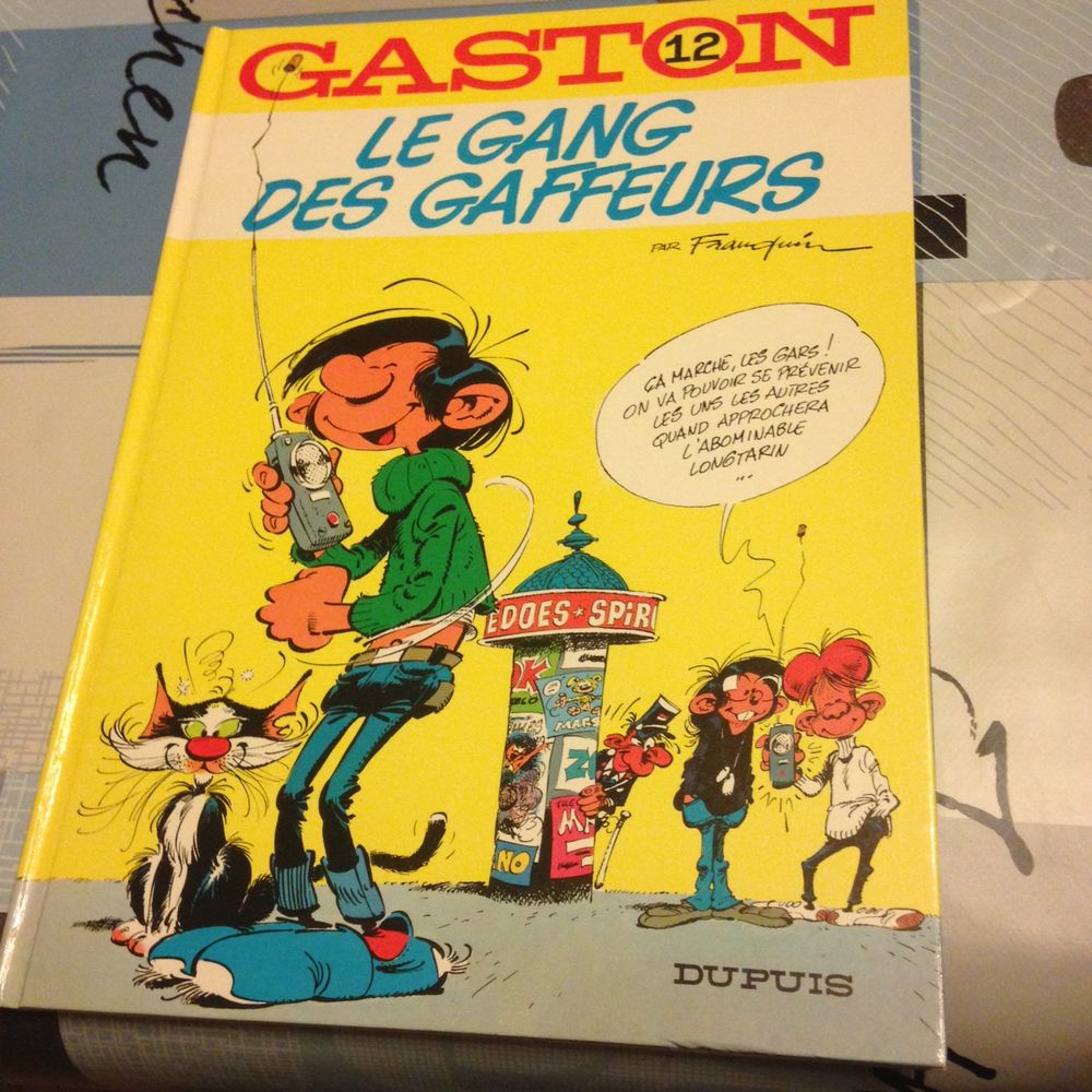 Bd gaston le gang des gaffeurs Livres et BD