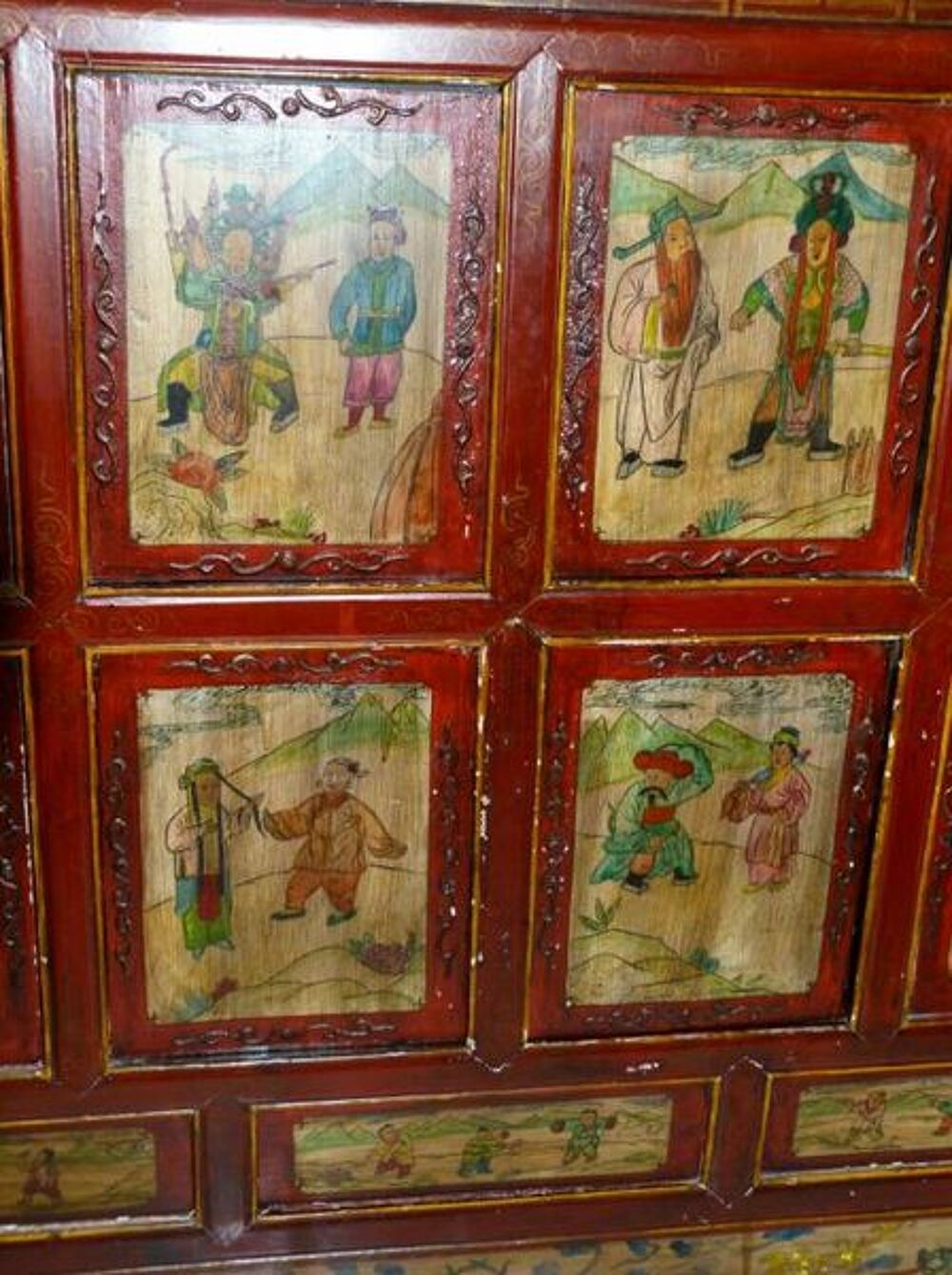 Buffet 4 portes tib&eacute;tain Meubles