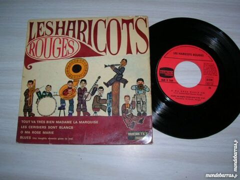 45 TOURS EP LES HARICOTS ROUGES Blues 7 Nantes (44)