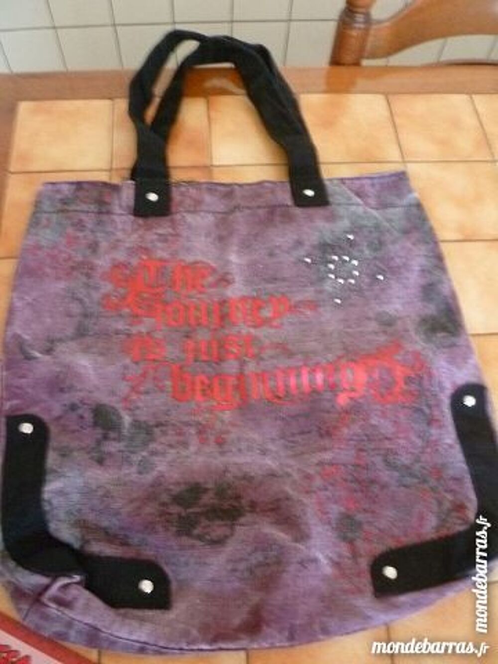 sac gothique &eacute;cole ado fac scolaire rentr&eacute;e mode f Maroquinerie