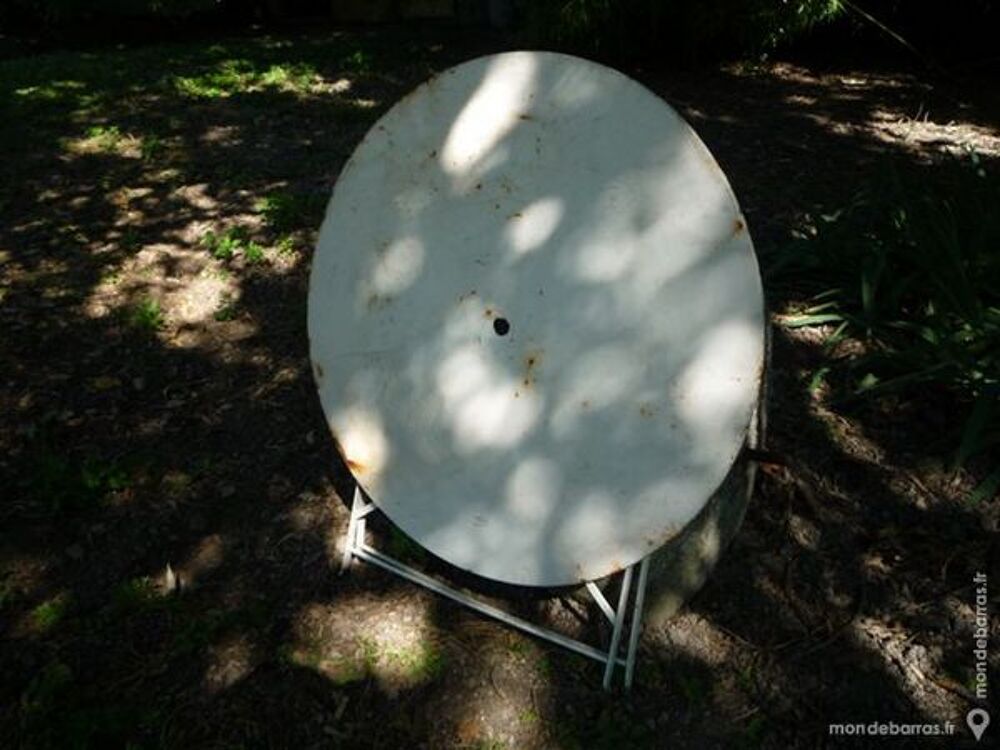 Table ronde fer forg&eacute; pliable,jardin/terrasse Meubles