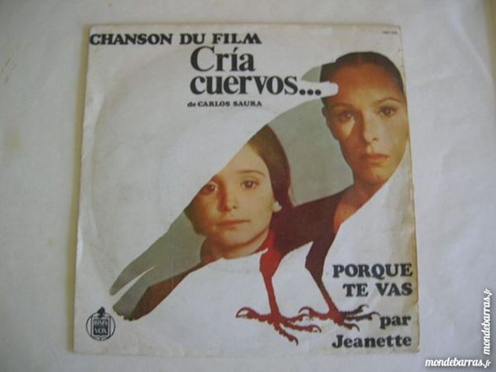 45 Tours JEANNETTE Cria cuervos - Musique du Film CD et vinyles