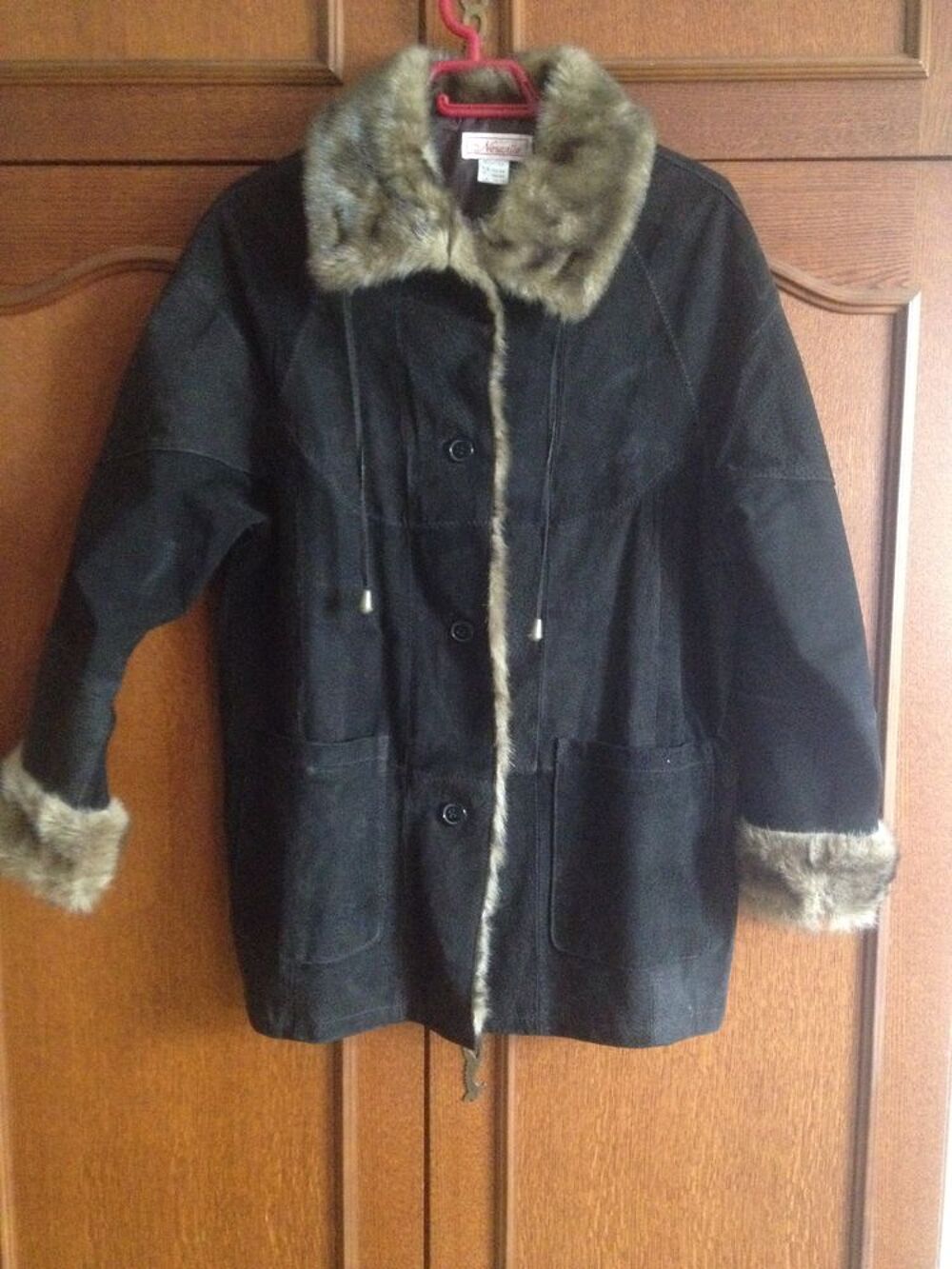 veste en croute de cuir Vêtements